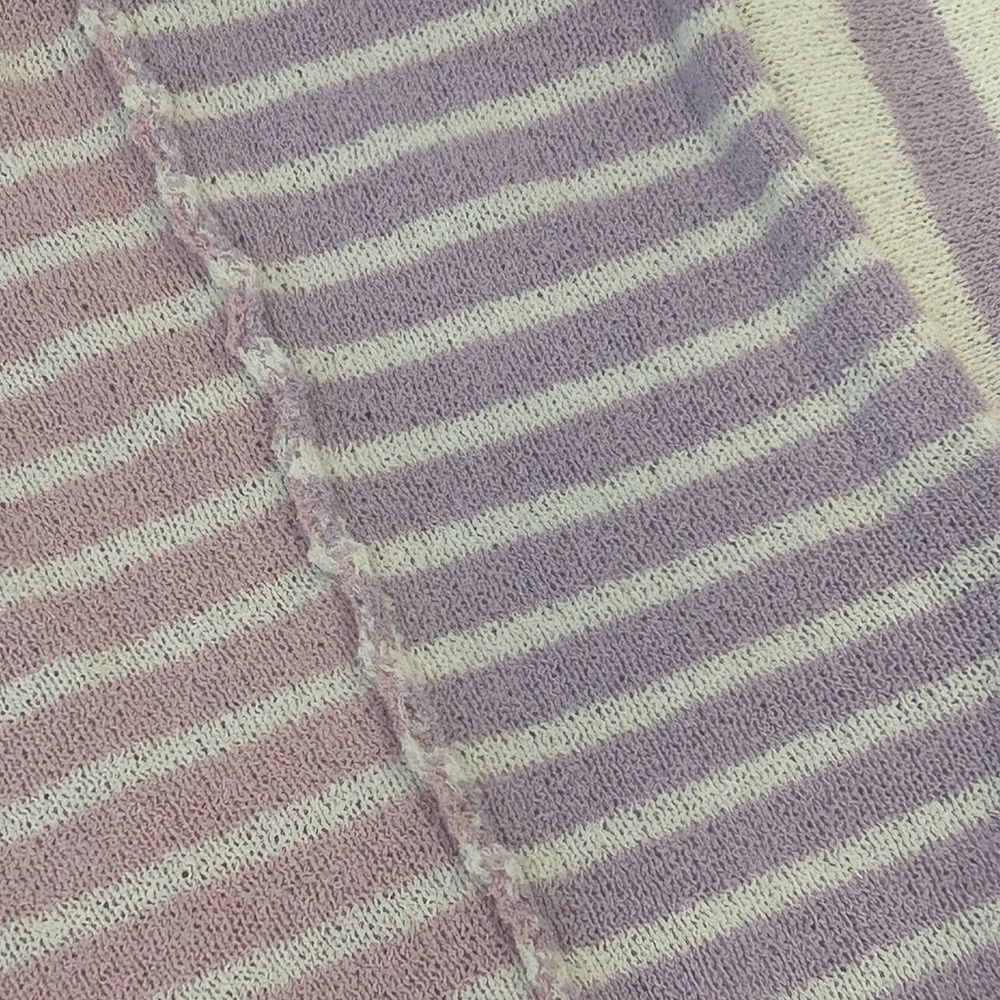 NWOT Pink Lily Kailynn Oversized Multi-Stripe Sweater - Picture 9 of 9